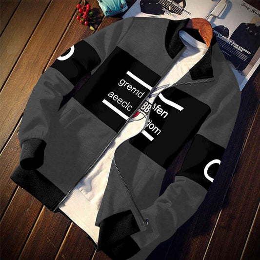 Panel Zipper Hoodie for man & woman